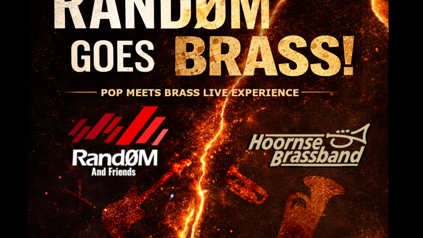 Rand0m met de Hoornse Brassband (staconcert)